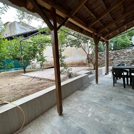 A New House With Garden In Center *